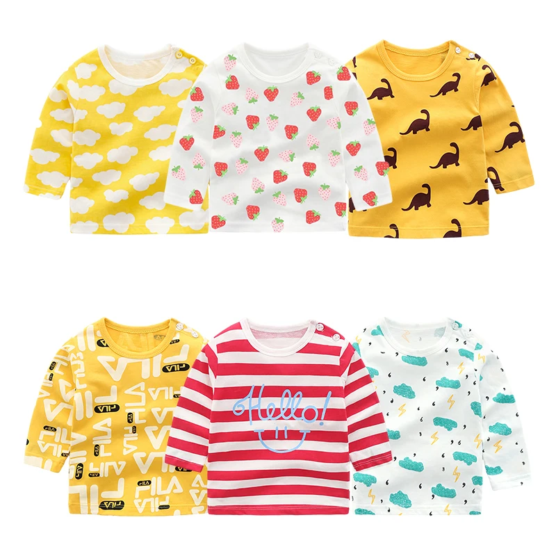 Andy Papa Toddler Boys Girls Long Sleeve Shirts Children Cotton Tops Kids O-neck Sweatershirts Dinosaur Printed Sports Outwear
Andy Papa Toddler Boys Girls Long Sleeve Shirts Children Cotton Tops Kids O-neck Sweatershirts Dinosaur Printed Sports Outwear