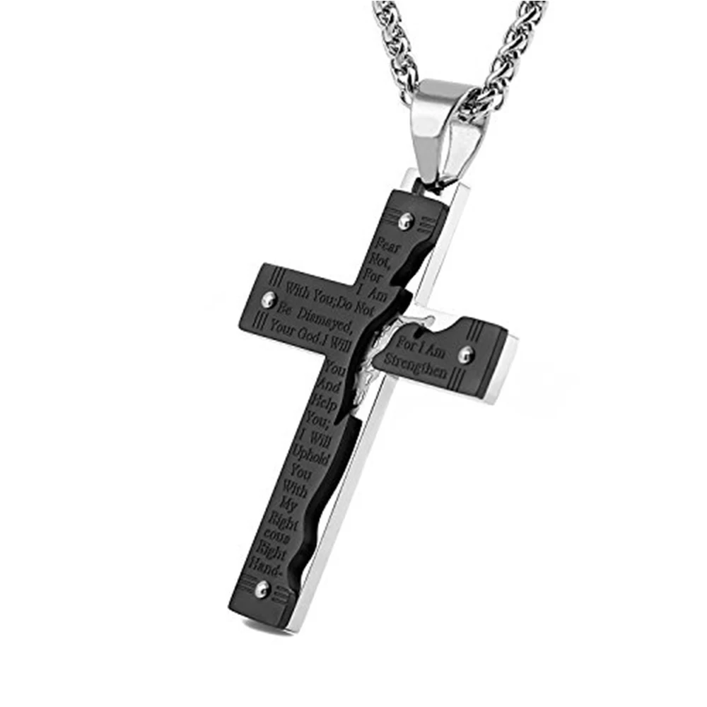 HZMAN Stainless Steel Jesus Christ Crucifix Cross Vintage Religious Men Women Pendant Necklace Chain Charm Jewelry Accessories
HZMAN Stainless Steel Jesus Christ Crucifix Cross Vintage Religious Men Women Pendant Necklace Chain Charm Jewelry Accessories