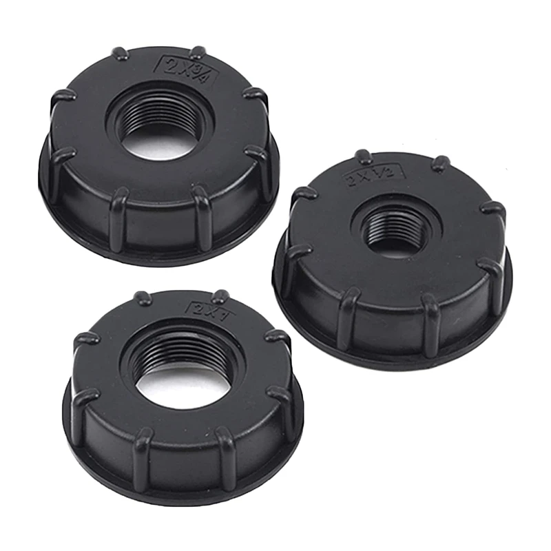 3Pc IBC Container Adapter Internal Thread Tote Adapter 2X1Inch 2X1/2Inch 2X3/4Inch for Water Tank Garden Hose Connector
3Pc IBC Container Adapter Internal Thread Tote Adapter 2X1Inch 2X1/2Inch 2X3/4Inch for Water Tank Garden Hose Connector