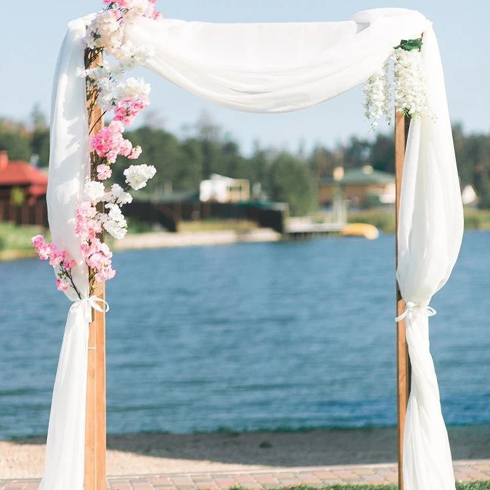 Chiffon Drapes Wedding Arch Drapes Elastic Chiffon Drapery Backdrop Curtain Decorations Wedding Stage Background Party Curtains
Chiffon Drapes Wedding Arch Drapes Elastic Chiffon Drapery Backdrop Curtain Decorations Wedding Stage Background Party Curtains