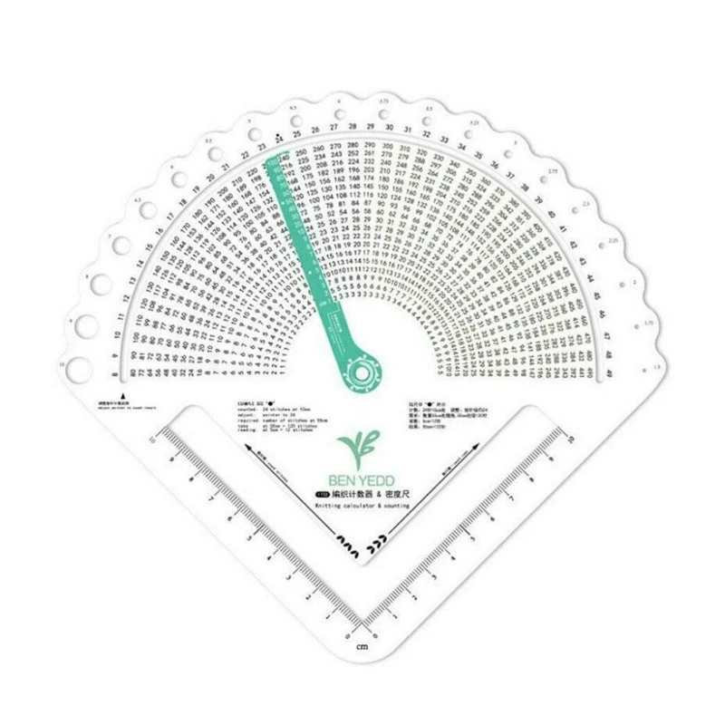 Knitting Stitch Gauge Converter Tool,Knitting Calculator and Counting Frame,Easi 87HA
Knitting Stitch Gauge Converter Tool,Knitting Calculator and Counting Frame,Easi 87HA