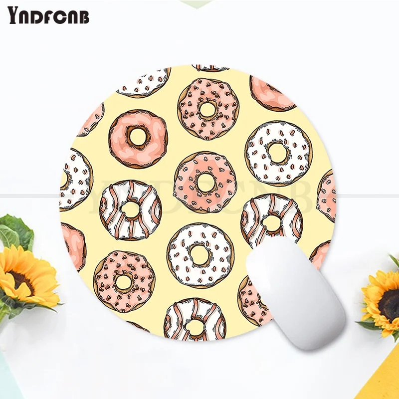 Your Own Mats Delicious colorful donuts Customized laptop Gaming round mouse pad gaming Mousepad Rug For PC Laptop Notebook
Your Own Mats Delicious colorful donuts Customized laptop Gaming round mouse pad gaming Mousepad Rug For PC Laptop Notebook