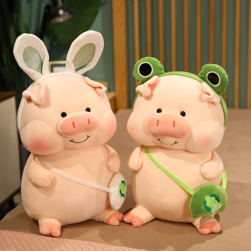 1pc 30/45cm Kawaii Pig Toys Turn to Rabbit Frog Rabbit Soft Stuffed Cartoon Animal Doll Pillow for Children Baby Creative Gifts
1pc 30/45cm Kawaii Pig Toys Turn to Rabbit Frog Rabbit Soft Stuffed Cartoon Animal Doll Pillow for Children Baby Creative Gifts