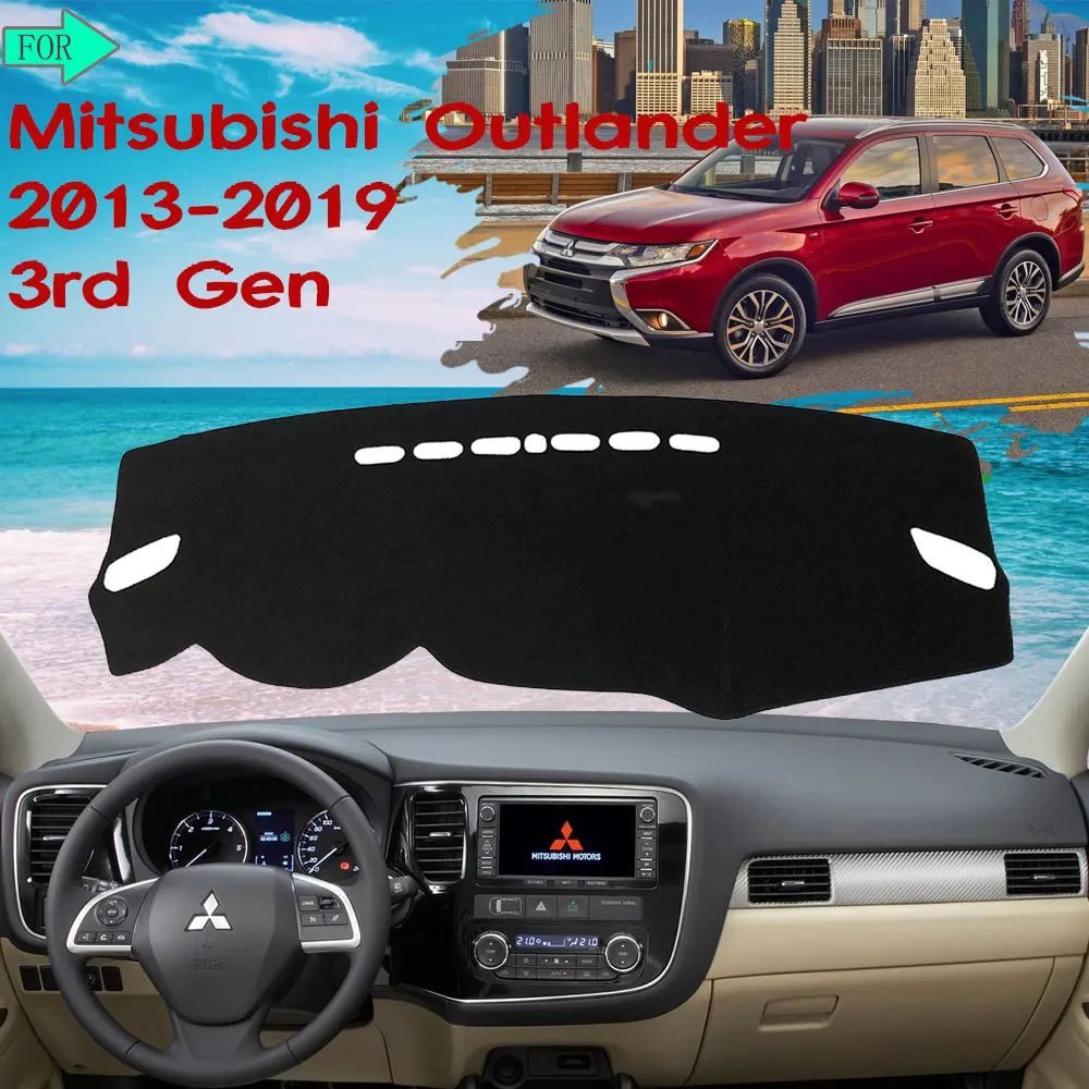 Car Dashboard Rug Cover Dash Mat Protective Avoid Light Carpet for Mitsubishi Outlander 2013~2019 2014 2015 3rd Gen Auto-Goods
Car Dashboard Rug Cover Dash Mat Protective Avoid Light Carpet for Mitsubishi Outlander 2013~2019 2014 2015 3rd Gen Auto-Goods