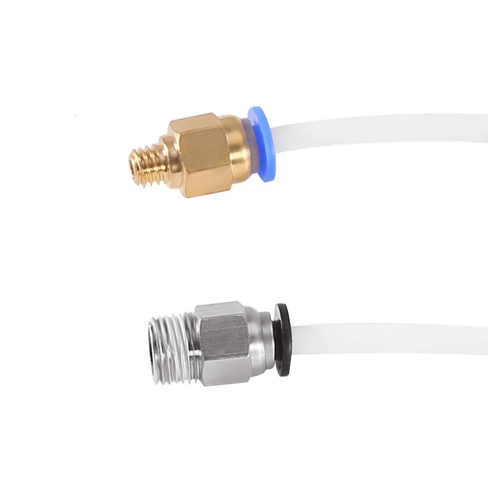 3D Printer 4mm OD PTFE Teflon Tube PC4-M6 Quick Fitting PC4-M10 Male Straight Pneumatic Push Fitting Push to Connect Male Thread
3D Printer 4mm OD PTFE Teflon Tube PC4-M6 Quick Fitting PC4-M10 Male Straight Pneumatic Push Fitting Push to Connect Male Thread