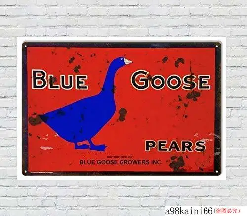 FSTE Tin Sign 8x12 Inch Blue Goose Pears Retro Vintage Metal Sign for Thanksgiving Christmas
FSTE Tin Sign 8x12 Inch Blue Goose Pears Retro Vintage Metal Sign for Thanksgiving Christmas