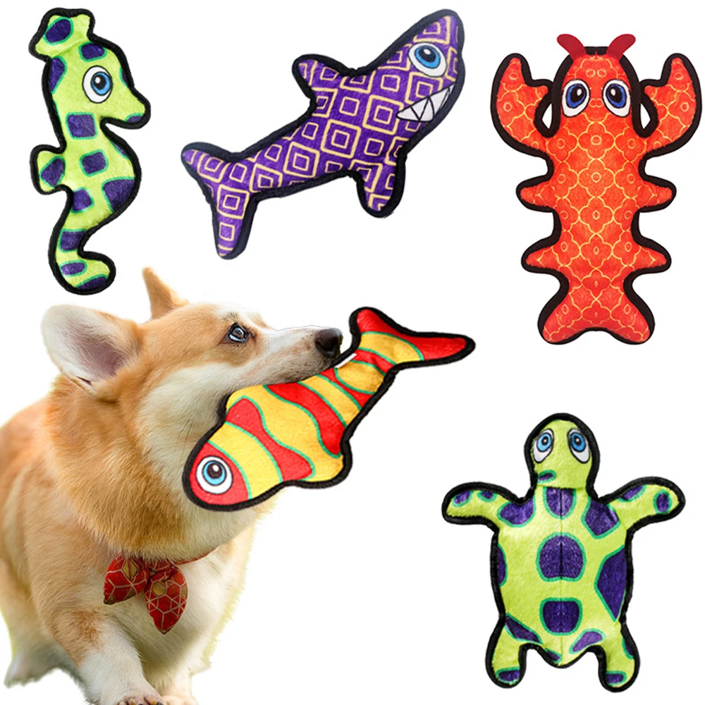Pet Dogs Toys Sequeak Marine Animal Shapes Product Pets Chew Interactive Toy For Dog Durable Plush Molar Clean Teeth Accessories
Pet Dogs Toys Sequeak Marine Animal Shapes Product Pets Chew Interactive Toy For Dog Durable Plush Molar Clean Teeth Accessories