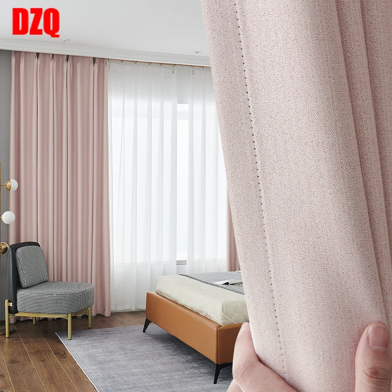 Full Blackout Cloth Simple Modern Light Luxury American Living Room Bedroom Bay Window Solid Color Thickened Finished Product
Full Blackout Cloth Simple Modern Light Luxury American Living Room Bedroom Bay Window Solid Color Thickened Finished Product