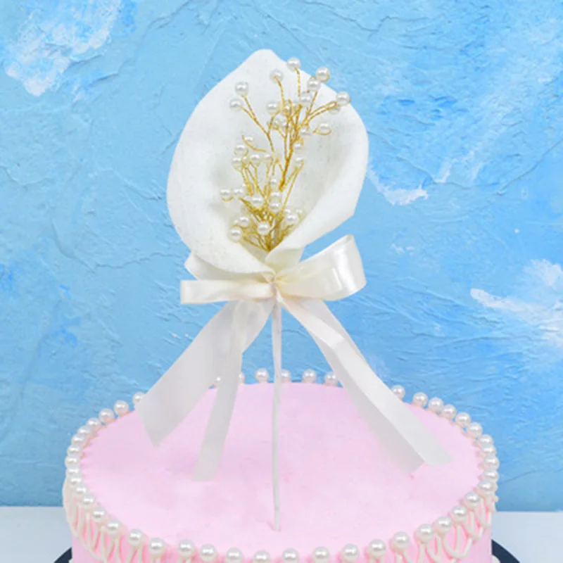 10pcs New Calla Lily Pearl Cake Decoration Wedding Cake Topper Cake Decorating Tools Happy Birthday Party Baking Decoration
10pcs New Calla Lily Pearl Cake Decoration Wedding Cake Topper Cake Decorating Tools Happy Birthday Party Baking Decoration