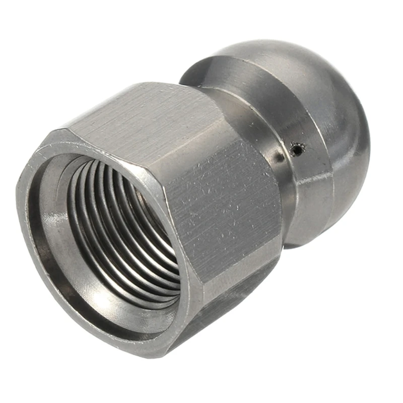 High Pressure G1 / 8 " G1 / 4 " G 3 / 8" Rotating Sewer Jetter Nozzle Washer Stainless Steel Accessories M4YD
High Pressure G1 / 8 " G1 / 4 " G 3 / 8" Rotating Sewer Jetter Nozzle Washer Stainless Steel Accessories M4YD