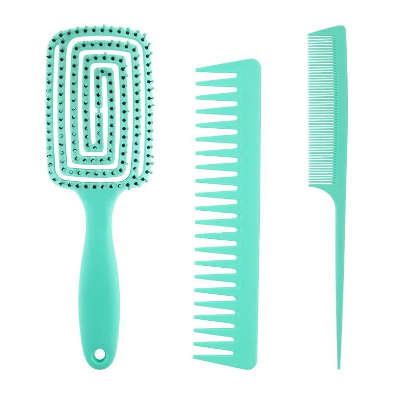 3-piece Comb Set, Brush With Edge Brush, Rat-tail Comb Is Suitable For Black Natural Hairstyles And Haircuts, (3 Comb Sets)
3-piece Comb Set, Brush With Edge Brush, Rat-tail Comb Is Suitable For Black Natural Hairstyles And Haircuts, (3 Comb Sets)