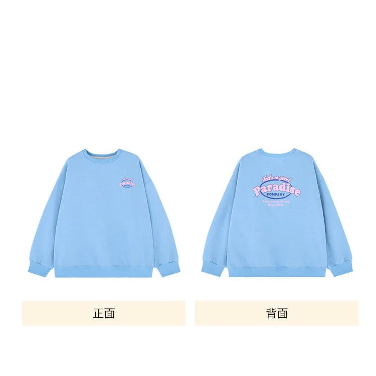 New loose and simple letter printing shows white round neck pullover and wild cashmere sweater women's boudoir hoodies
New loose and simple letter printing shows white round neck pullover and wild cashmere sweater women's boudoir hoodies