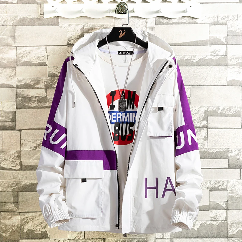 2022 New Spring Casual Hooded Jackets Fashion Korean Outwear Autumn Youth Hip Hop Streetwear Coats Plus Size M-5XL Tops Clothing 
2022 New Spring Casual Hooded Jackets Fashion Korean Outwear Autumn Youth Hip Hop Streetwear Coats Plus Size M-5XL Tops Clothing