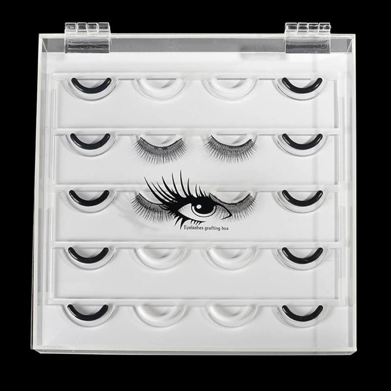 X7JA Transparent Acrylic Eyelash Storage Box Makeup Display False Eyelashes Container
X7JA Transparent Acrylic Eyelash Storage Box Makeup Display False Eyelashes Container