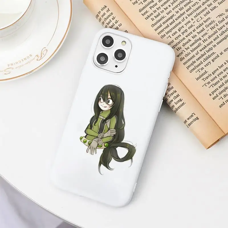 Tsuyu Asui Boku no hero academia Phone Case Candy Color for iPhone 11 12 mini pro XS MAX 8 7 6 6S Plus X SE 2020 XR
Tsuyu Asui Boku no hero academia Phone Case Candy Color for iPhone 11 12 mini pro XS MAX 8 7 6 6S Plus X SE 2020 XR