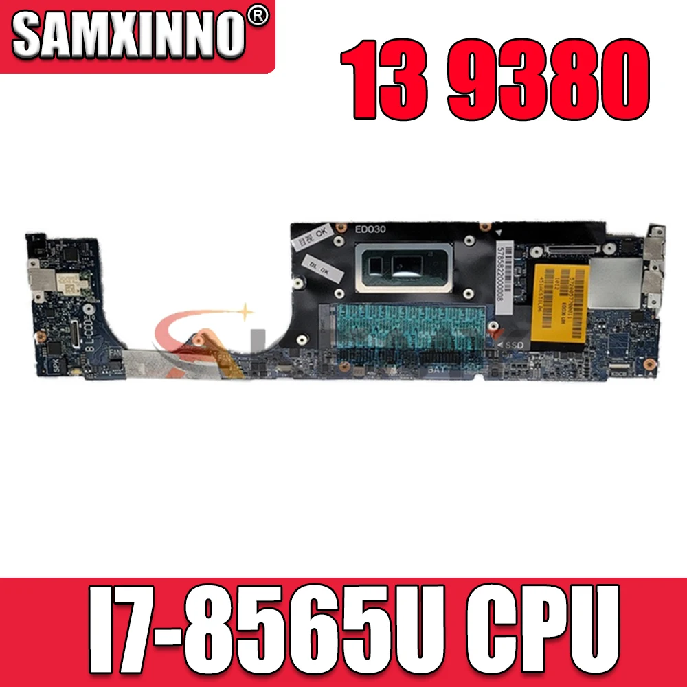 Материнская плата для ноутбука DELL XPS 13 9380, Реверсивный центральный процессор с Φ 05F77F 5F77F I7-8565U 100%, хорошо работает
Материнская плата для ноутбука DELL XPS 13 9380, Реверсивный центральный процессор с Φ 05F77F 5F77F I7-8565U 100%, хорошо работает