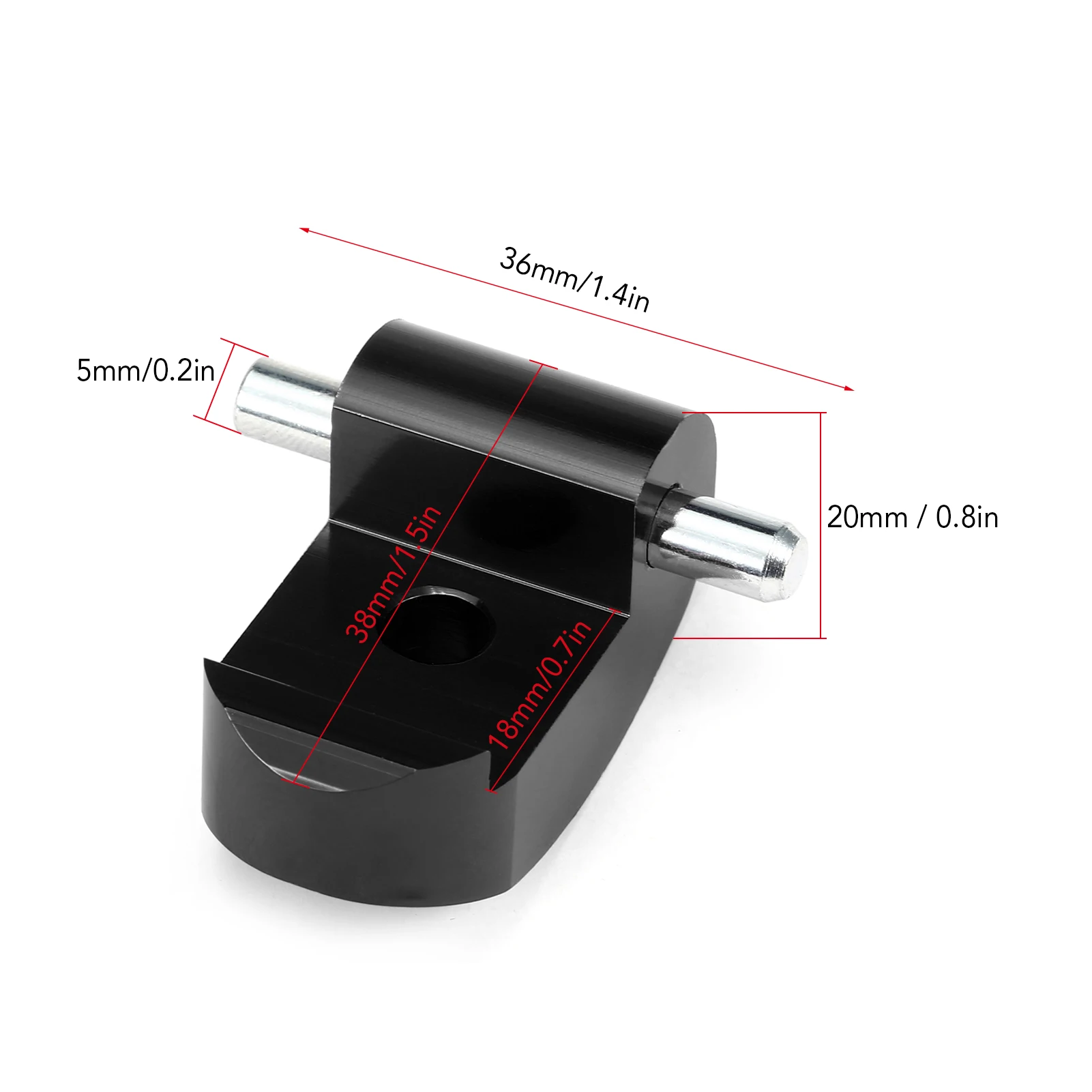 Folding Hook Aluminum Alloy Lock Buckle Front Folding Hook Lock For Xiaomi M365 Electric Scooter Replacement Accessory 
Folding Hook Aluminum Alloy Lock Buckle Front Folding Hook Lock For Xiaomi M365 Electric Scooter Replacement Accessory