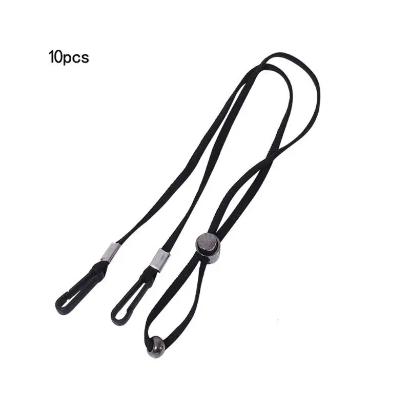 10pcs Adjustable Length Face Mask Lanyard Handy Convenient Safety Mask Holder Hanger Comfortable Around The Neck Facemask
10pcs Adjustable Length Face Mask Lanyard Handy Convenient Safety Mask Holder Hanger Comfortable Around The Neck Facemask