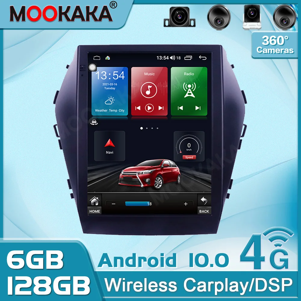 Мультимедийный плеер для автомобиля, Android, для Hyundai Santa FE IX45, автомобильная камера объемного обзора, радио, GPS-навигация
Мультимедийный плеер для автомобиля, Android, для Hyundai Santa FE IX45, автомобильная камера объемного обзора, радио, GPS-навигация