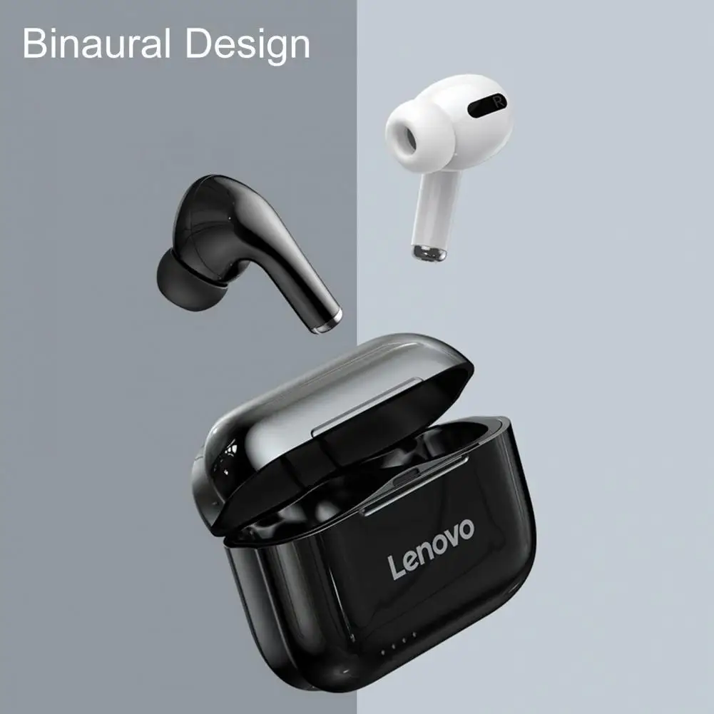 2Pcs TWS Bluetooth HiFi Music In-ear Earphones Wireless Efficient Touch Control Stereo Earbuds with Mic for Lenovo LP1S
2Pcs TWS Bluetooth HiFi Music In-ear Earphones Wireless Efficient Touch Control Stereo Earbuds with Mic for Lenovo LP1S