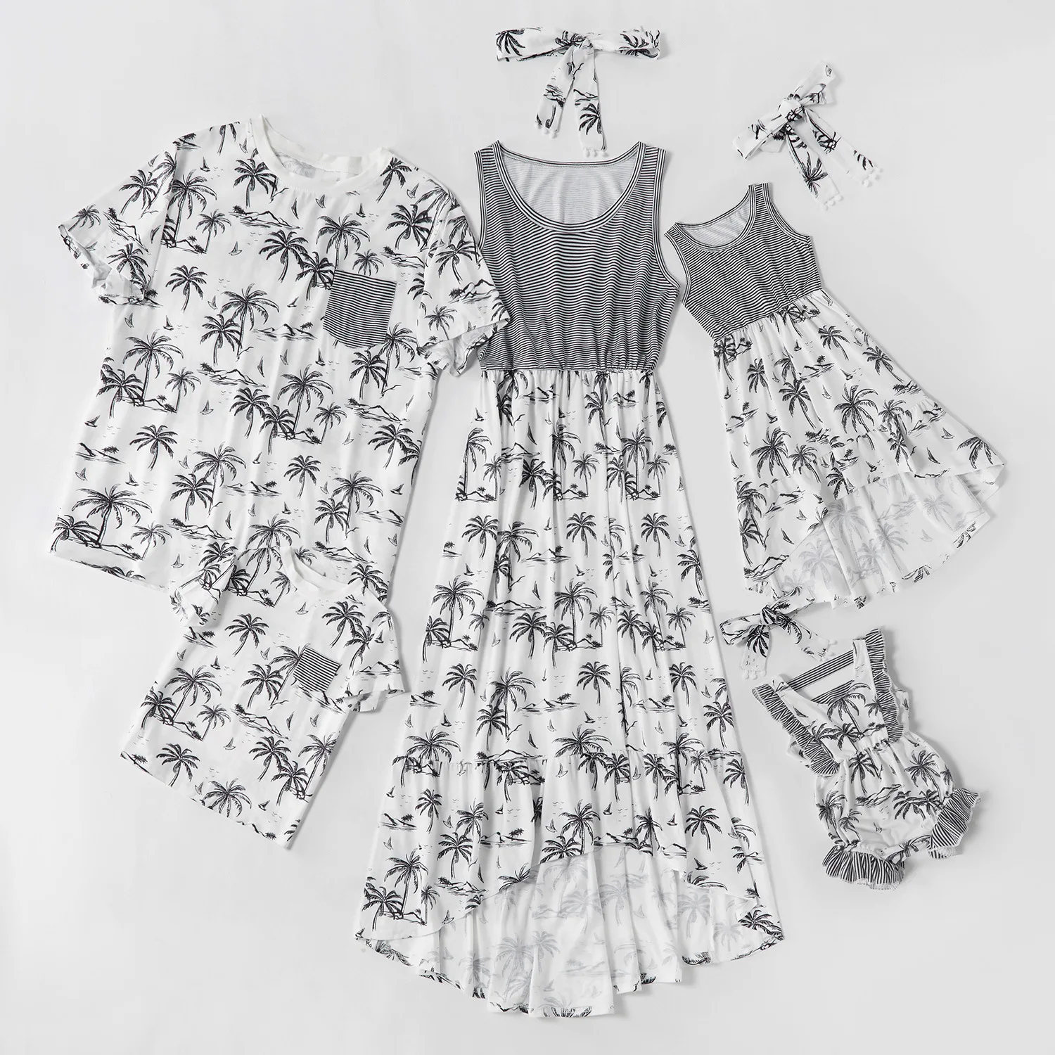 2021 Summer Family Matching Outfit Mother and Daughter Dress Baby Romper Daddy and Son T-shirt Family look Clothes
2021 Summer Family Matching Outfit Mother and Daughter Dress Baby Romper Daddy and Son T-shirt Family look Clothes