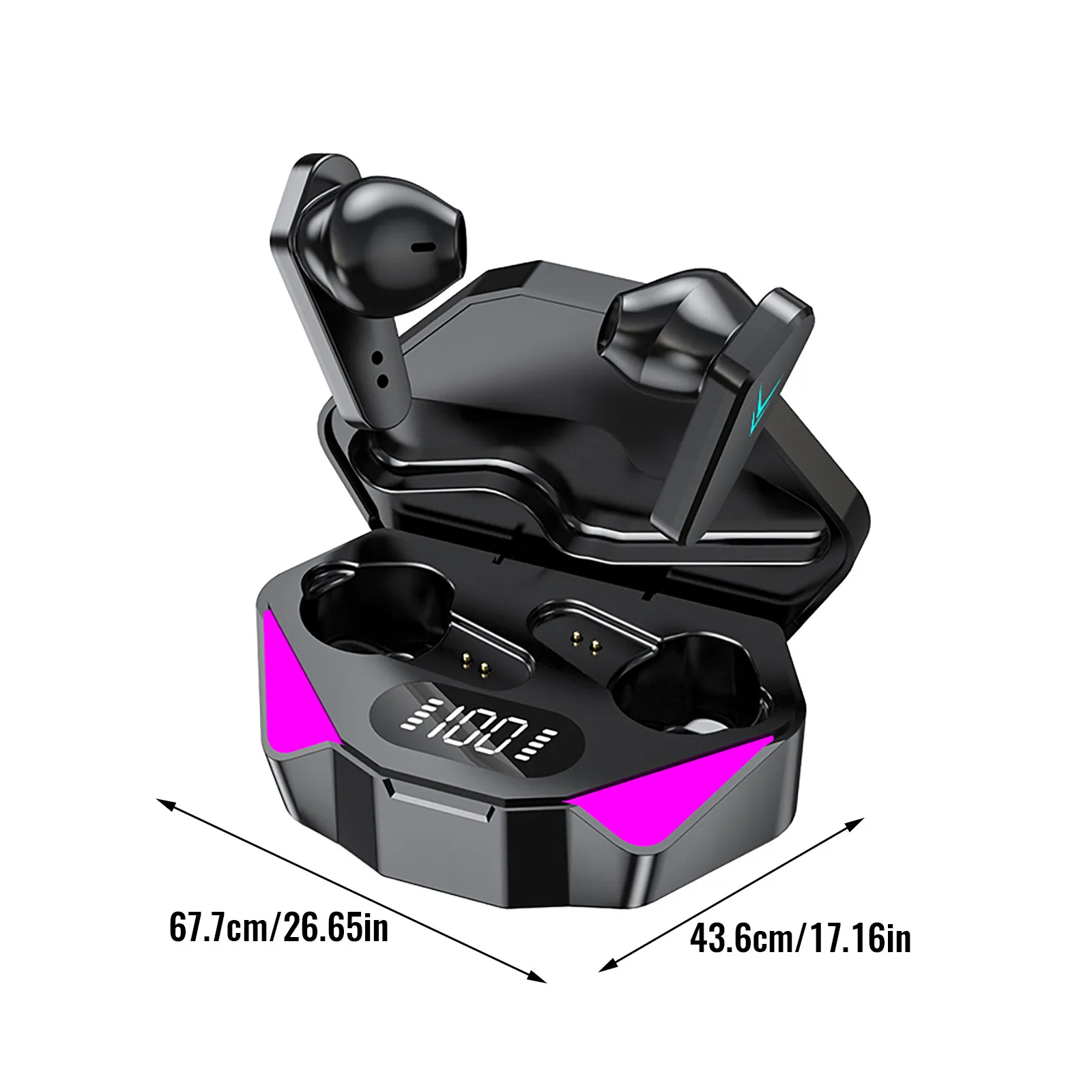 New Generation Of X15 Gaming Bluetooth Headsets Earphones Super High Value Dual-mode Bluetooth Headset For Music And Games black
New Generation Of X15 Gaming Bluetooth Headsets Earphones Super High Value Dual-mode Bluetooth Headset For Music And Games black
