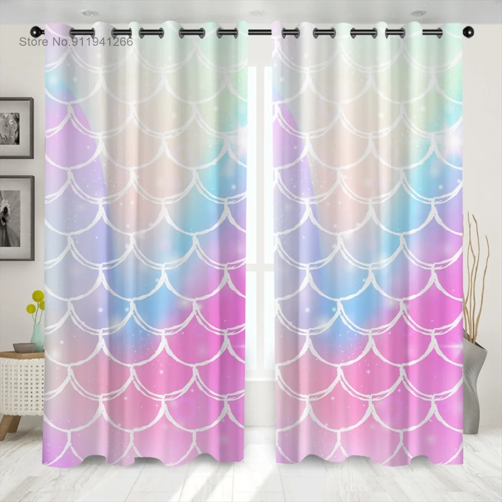 3D Curtain Photo Custom Size Colorful Fish Scales Curtains for Bedroom Blackout Curtains Living Room Decor Window Drapes
3D Curtain Photo Custom Size Colorful Fish Scales Curtains for Bedroom Blackout Curtains Living Room Decor Window Drapes