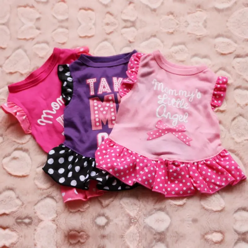 2021 Hot Spring Summer Dog Cat T-Shirt Dress Small Princess Letter Printed Clothes Puppy Bow Vest Dress Wedding Party
2021 Hot Spring Summer Dog Cat T-Shirt Dress Small Princess Letter Printed Clothes Puppy Bow Vest Dress Wedding Party