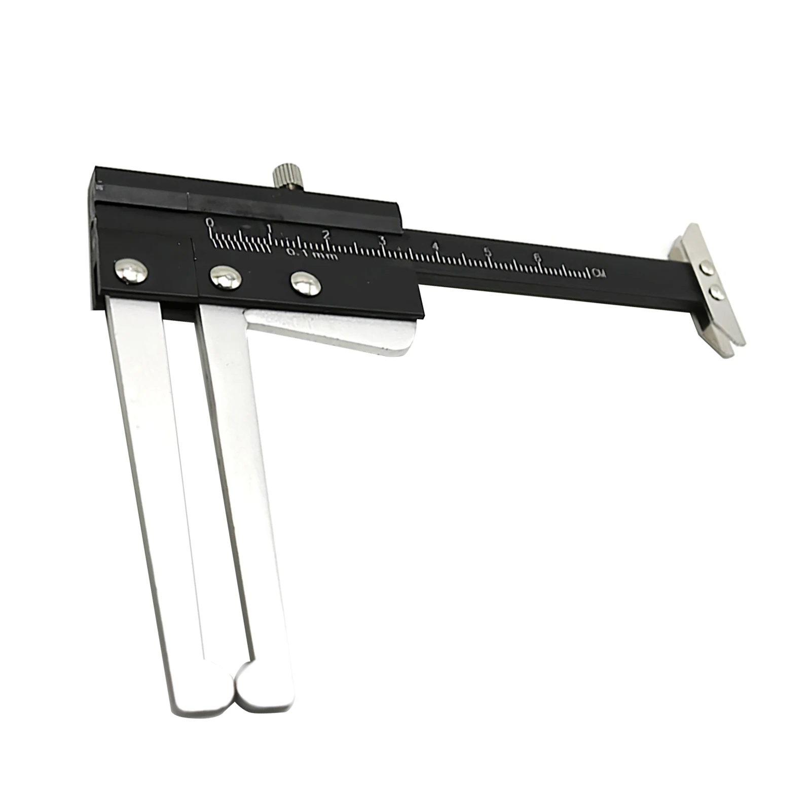 New 0-60mm Caliper Brake Disc Vernier Tyres Thickness Gauge Ruler Measuring Tool Black Alloy Steel Vernier Caliper Test Tools
New 0-60mm Caliper Brake Disc Vernier Tyres Thickness Gauge Ruler Measuring Tool Black Alloy Steel Vernier Caliper Test Tools