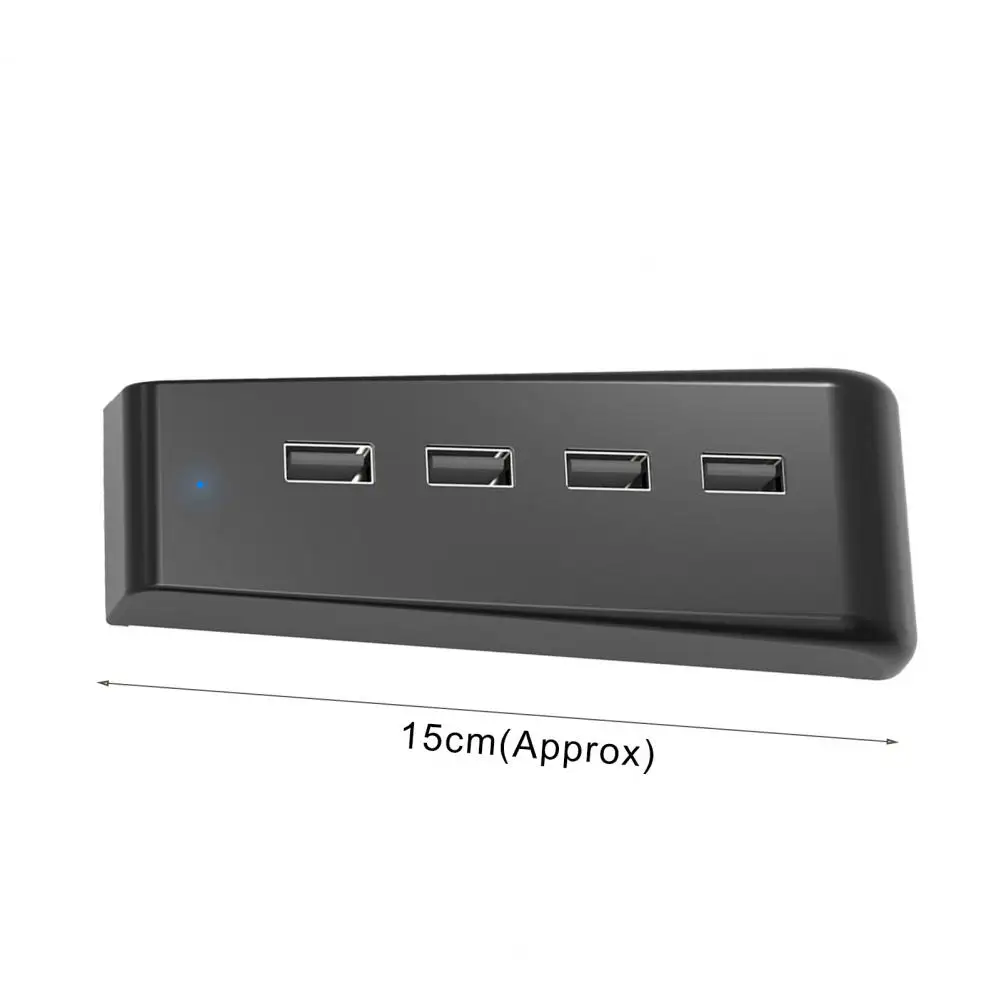 USB-hub Durable High-speed Transmission High Quality ABS 1 to 4 USB Connection Splitter for PS5
USB-hub Durable High-speed Transmission High Quality ABS 1 to 4 USB Connection Splitter for PS5