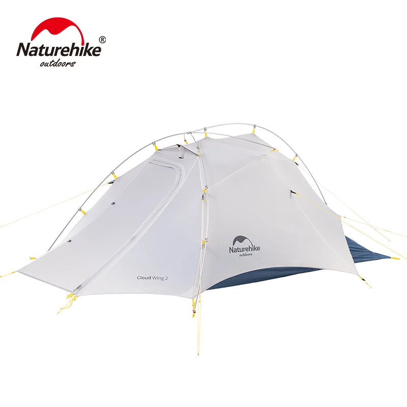 Naturehike CloudUp Wing 2 Mans Сверхлегкий портативный силиконовый с покрытием 15D нейлоновая палатка для кемпинга
Naturehike CloudUp Wing 2 Mans Сверхлегкий портативный силиконовый с покрытием 15D нейлоновая палатка для кемпинга