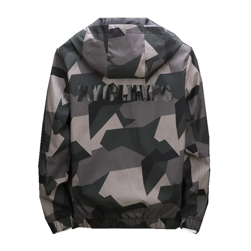 Spring/summer 2020 new fashion hooded windbreaker camouflage men's jacket light windbreaker jacket large men's jacket
Spring/summer 2020 new fashion hooded windbreaker camouflage men's jacket light windbreaker jacket large men's jacket