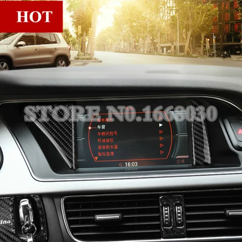 Carbon Fiber Center Console GPS Navigation Cover Trim For Audi A5 S5 2008-2016 Car Decoration Car Accesories Interior
Carbon Fiber Center Console GPS Navigation Cover Trim For Audi A5 S5 2008-2016 Car Decoration Car Accesories Interior