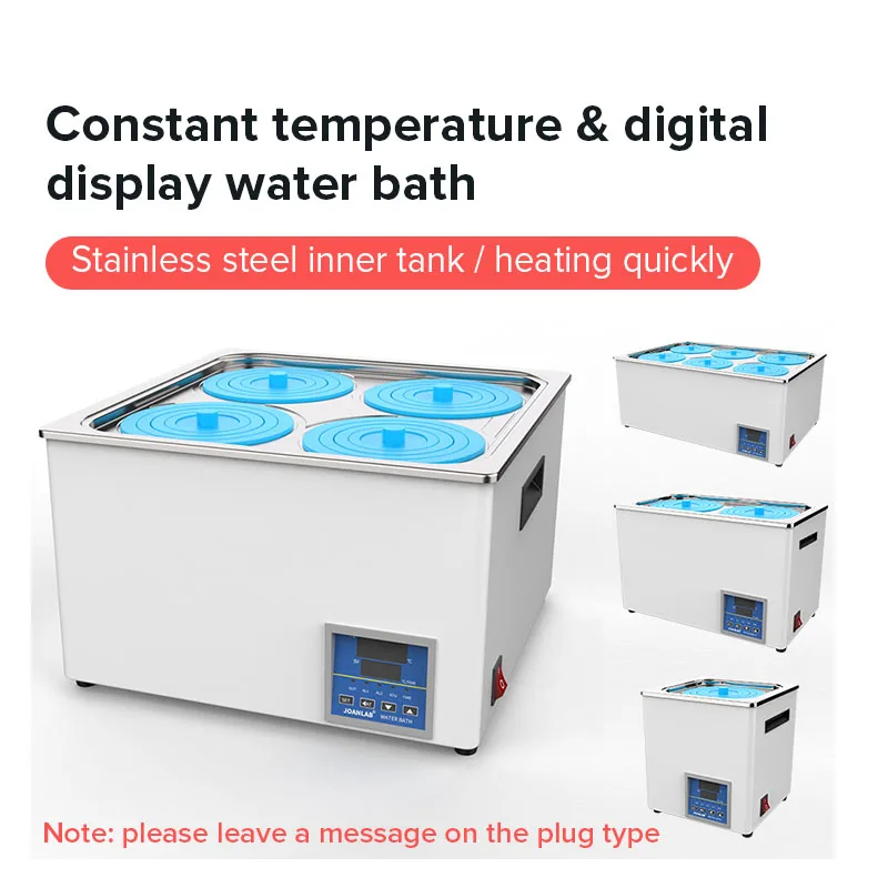 JOANLAB Laboratory Water Bath Constant Temperature LCD Digital Display Lab Equipment Thermostat Tank 6 4 2 1 Single Hole 220v
JOANLAB Laboratory Water Bath Constant Temperature LCD Digital Display Lab Equipment Thermostat Tank 6 4 2 1 Single Hole 220v