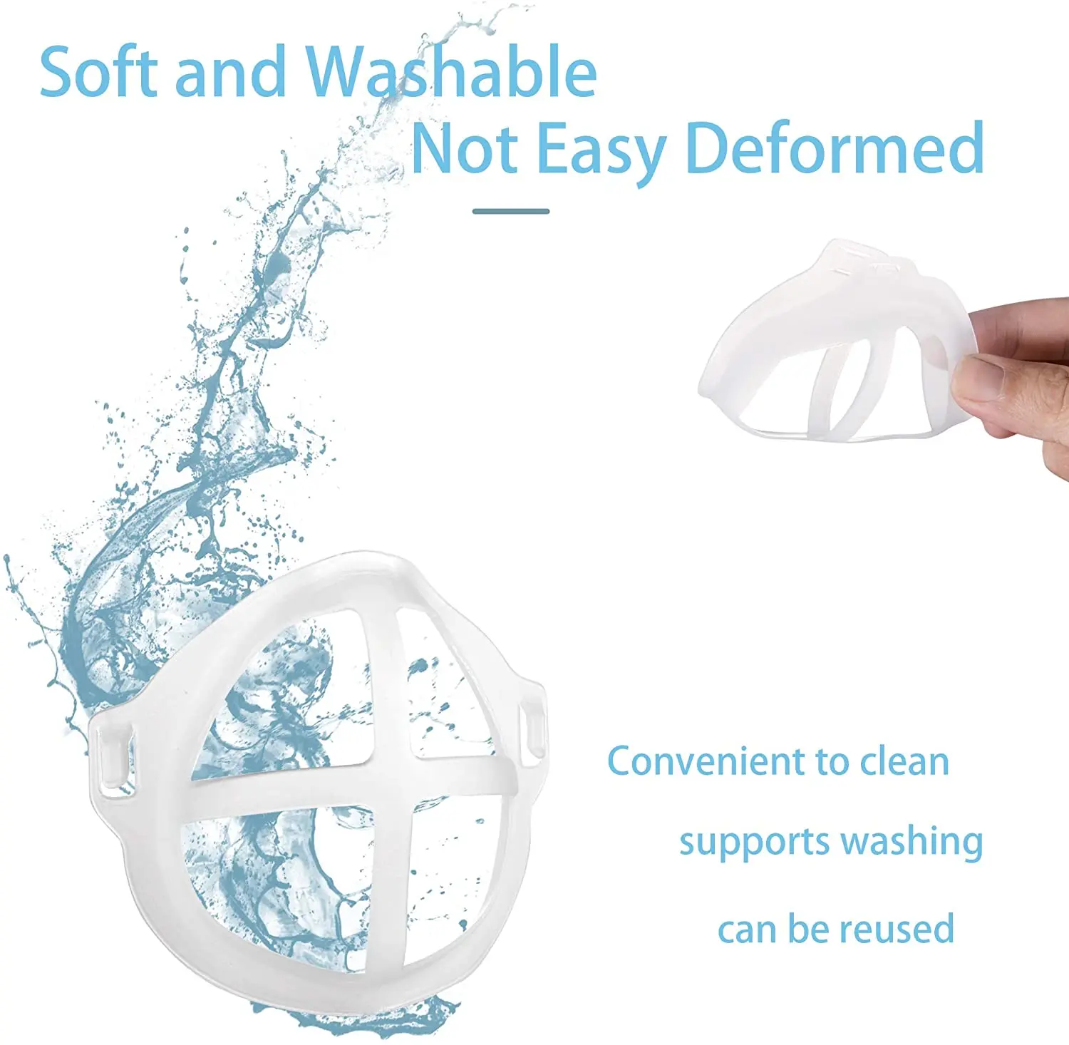 1/5/10/25pcs 3D Mouth Mask Support Breathing Assist Mask Inner Cushion Bracket Food Grade Silicone Mask Holder Breathable Valve
1/5/10/25pcs 3D Mouth Mask Support Breathing Assist Mask Inner Cushion Bracket Food Grade Silicone Mask Holder Breathable Valve