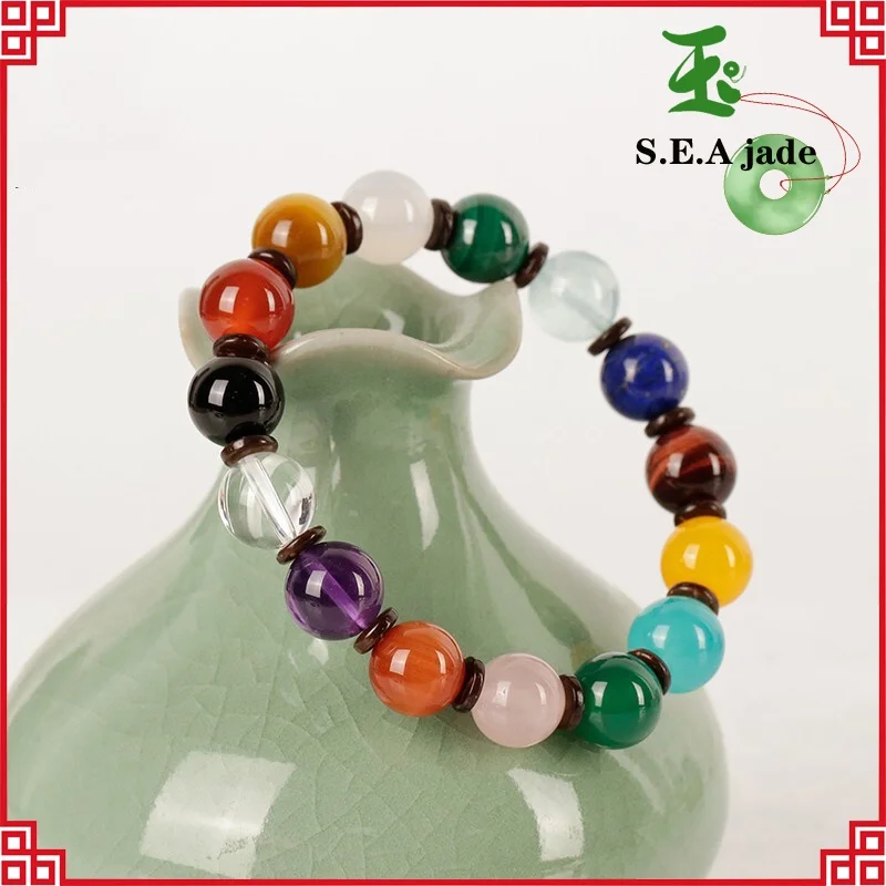 Natural Crystal Multi-Treasure Bracelet Ladies Fashion Single Circle Bracelet Bracelets for Women
Natural Crystal Multi-Treasure Bracelet Ladies Fashion Single Circle Bracelet Bracelets for Women