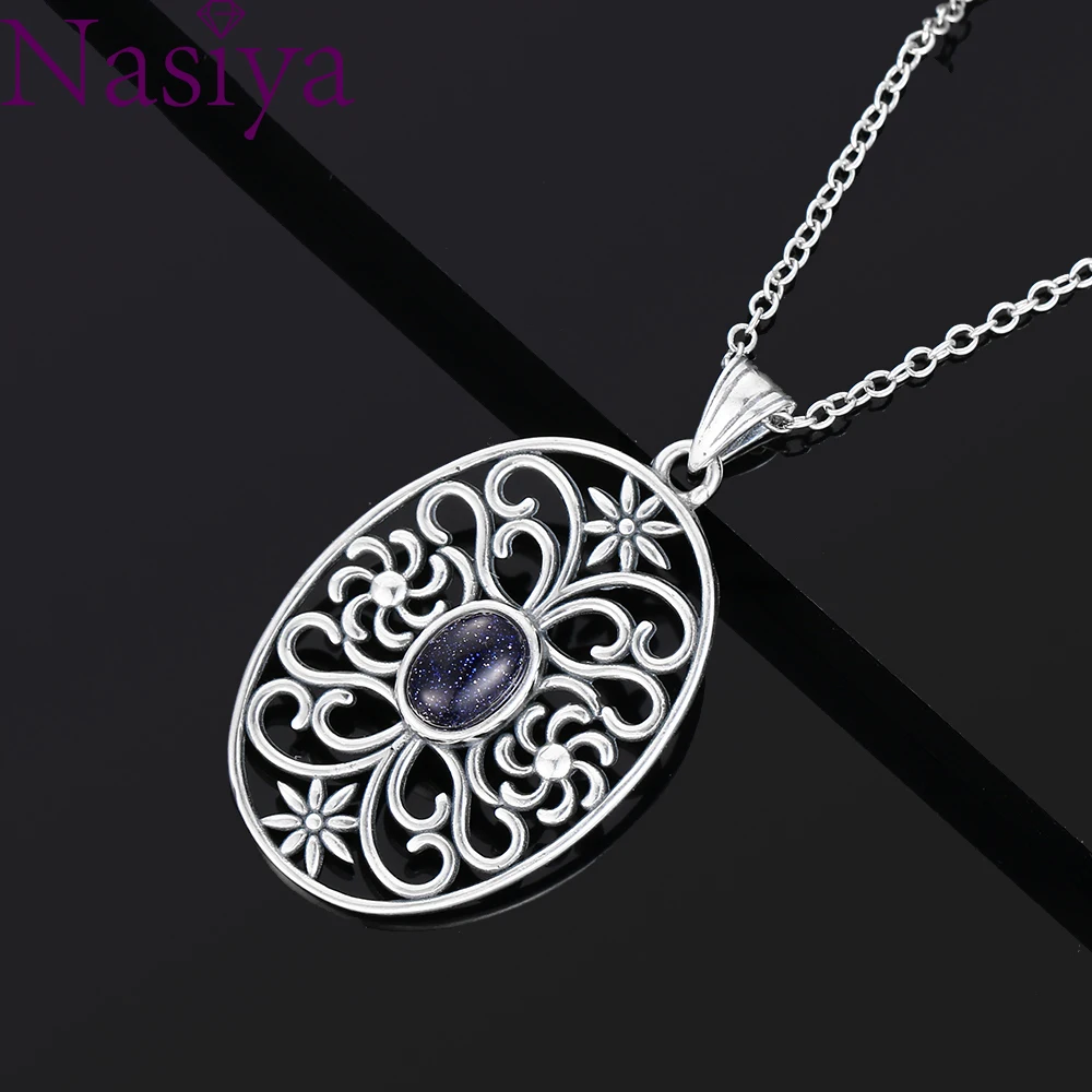 New Original Bluesand Rainbow Topaz Oval Party Jewelry Pendant Necklaces For Women 925 Sterling Silver Fine Jewelry Gifts
New Original Bluesand Rainbow Topaz Oval Party Jewelry Pendant Necklaces For Women 925 Sterling Silver Fine Jewelry Gifts
