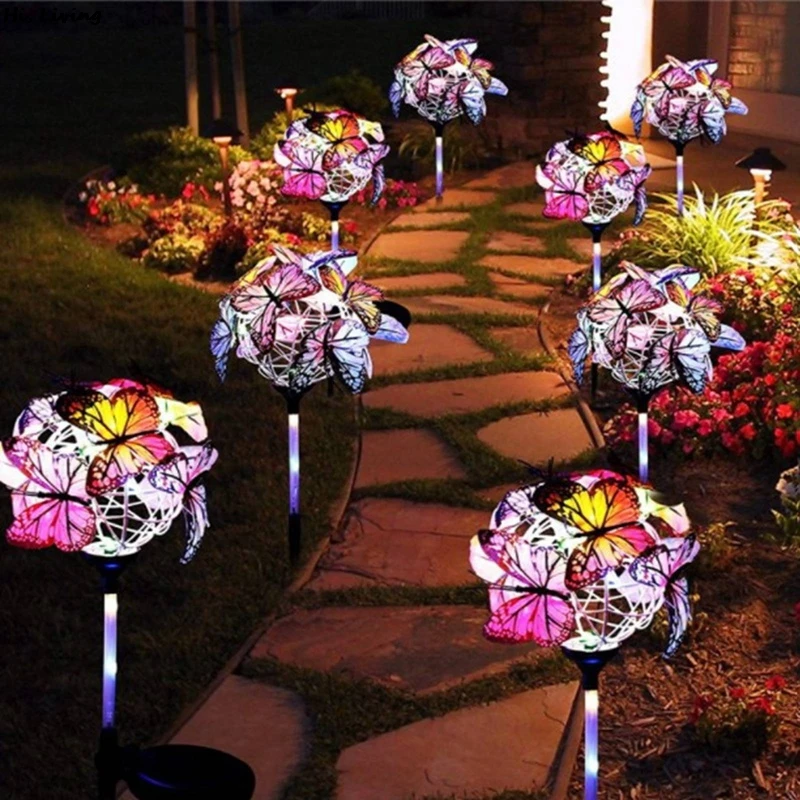 Butterflies Solar Led Lights Garden Stake Outdoor Butterfly Lawn Lamps Solar Garden Lawn Landscape Pathway Lights decoration
Butterflies Solar Led Lights Garden Stake Outdoor Butterfly Lawn Lamps Solar Garden Lawn Landscape Pathway Lights decoration