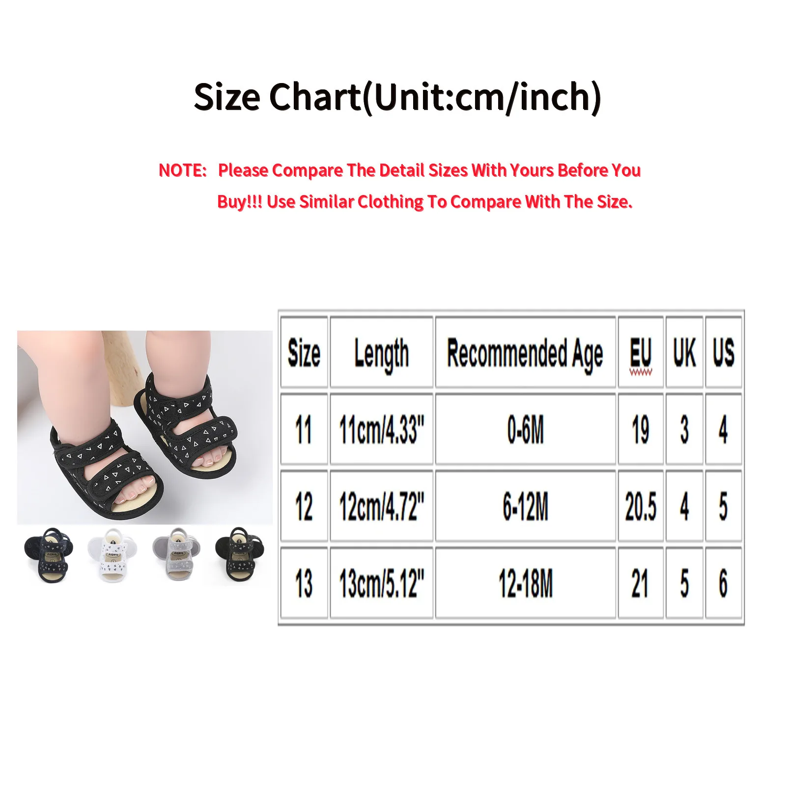 Baby Girls Bow Knot Sandals Summer Hand-stitched Baby Sandals Rubber-soled Non-slip First Walkers Indoor Toddler Shoes#25
Baby Girls Bow Knot Sandals Summer Hand-stitched Baby Sandals Rubber-soled Non-slip First Walkers Indoor Toddler Shoes#25