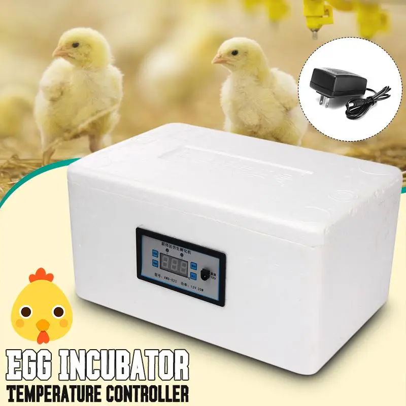 220V 22 Eggs Incubator Brooder Bird Quail Chick Hatchery Incubator Poultry Hatcher Turner Automatic Farm Incubation Tools
220V 22 Eggs Incubator Brooder Bird Quail Chick Hatchery Incubator Poultry Hatcher Turner Automatic Farm Incubation Tools