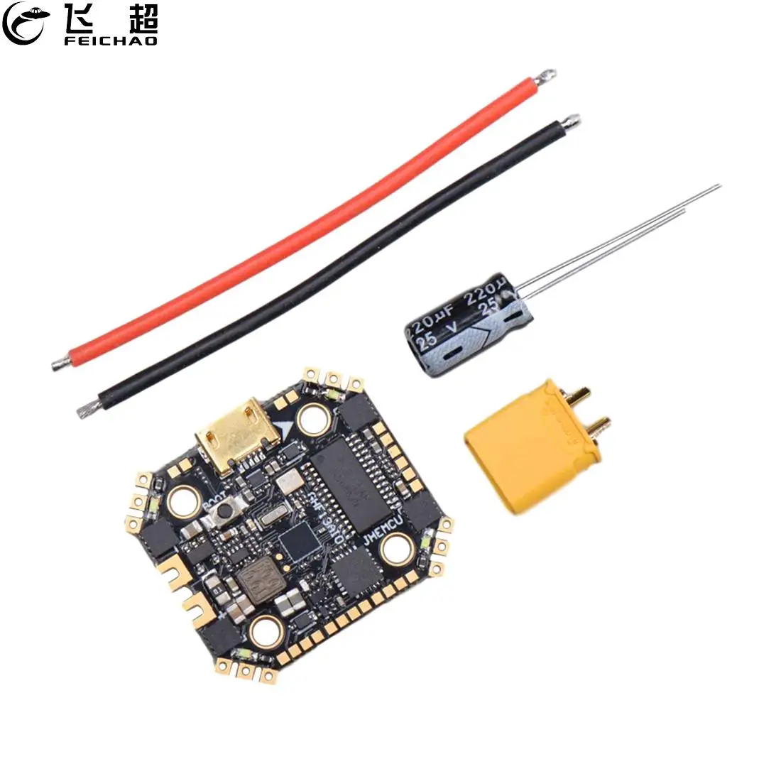 FEICHAO 16x16mm GHF13AIO Betaflight MPU6000 F4 OSD Flight Controller Built-in 13A 4in1 ESC for RC FPV Racing Toothpick Drones
FEICHAO 16x16mm GHF13AIO Betaflight MPU6000 F4 OSD Flight Controller Built-in 13A 4in1 ESC for RC FPV Racing Toothpick Drones