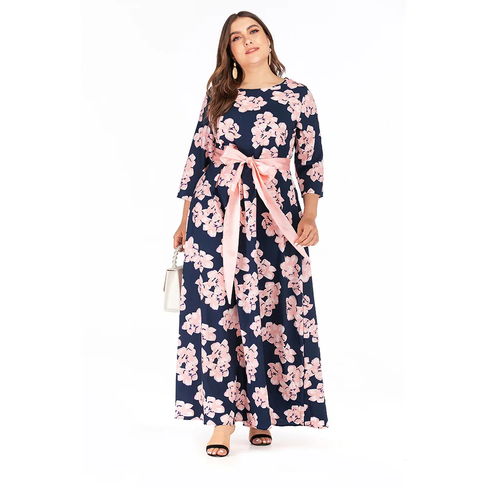 4XL 5XL Women Large Size Printing Autumn Winter Dress Elegant O-neck Loose Long Party Dresses For Female Plus Size Dress Women
4XL 5XL Women Large Size Printing Autumn Winter Dress Elegant O-neck Loose Long Party Dresses For Female Plus Size Dress Women
