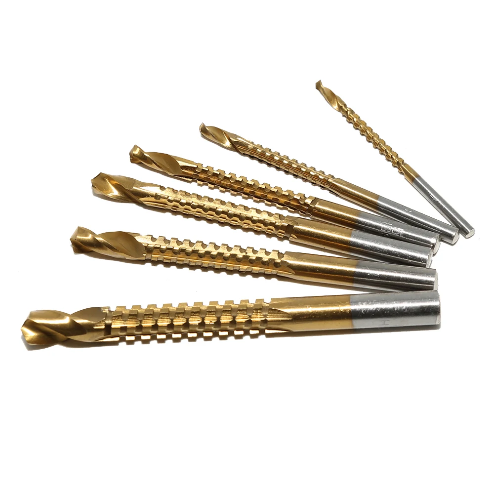 Countersink Drill Bit 6Pcs Drill Power Tools Speed Out Metal Titanium Coated HSS Drill Bits Set Saw Plastic Metal Hole
Countersink Drill Bit 6Pcs Drill Power Tools Speed Out Metal Titanium Coated HSS Drill Bits Set Saw Plastic Metal Hole
