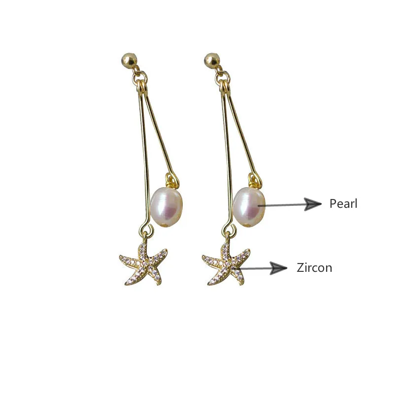 Flyleaf Nature Pearl Star Drop Earrings For Women Real 925 Sterling Silver Fine Jewelry Cubic Zirconia Earings Fashion Jewelry
Flyleaf Nature Pearl Star Drop Earrings For Women Real 925 Sterling Silver Fine Jewelry Cubic Zirconia Earings Fashion Jewelry