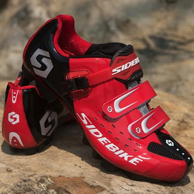 SIDEBIKE Pro Cycling Shoes sapatilha ciclismo mtb Men Mountain Bike Self-Locking Riding Bicycle with Mesh Holes and hook & loop
SIDEBIKE Pro Cycling Shoes sapatilha ciclismo mtb Men Mountain Bike Self-Locking Riding Bicycle with Mesh Holes and hook & loop
