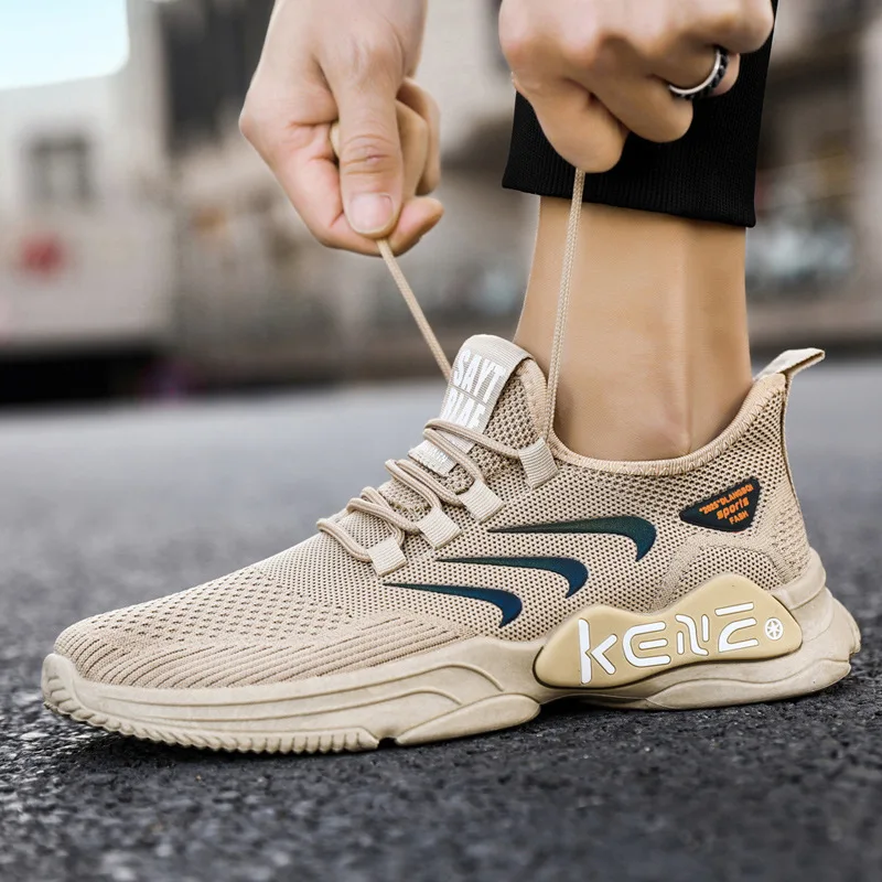 Male Sports Shoes Large Size 2021 Spring New Breathable Flying Weave Men's Mesh Casual Shoes Korean Version Of The Trend
Male Sports Shoes Large Size 2021 Spring New Breathable Flying Weave Men's Mesh Casual Shoes Korean Version Of The Trend