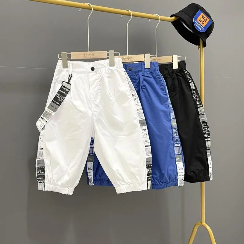 Boys summer 2022 new cropped trousers boy thin quick-drying student five-point trendy pants P6343
Boys summer 2022 new cropped trousers boy thin quick-drying student five-point trendy pants P6343