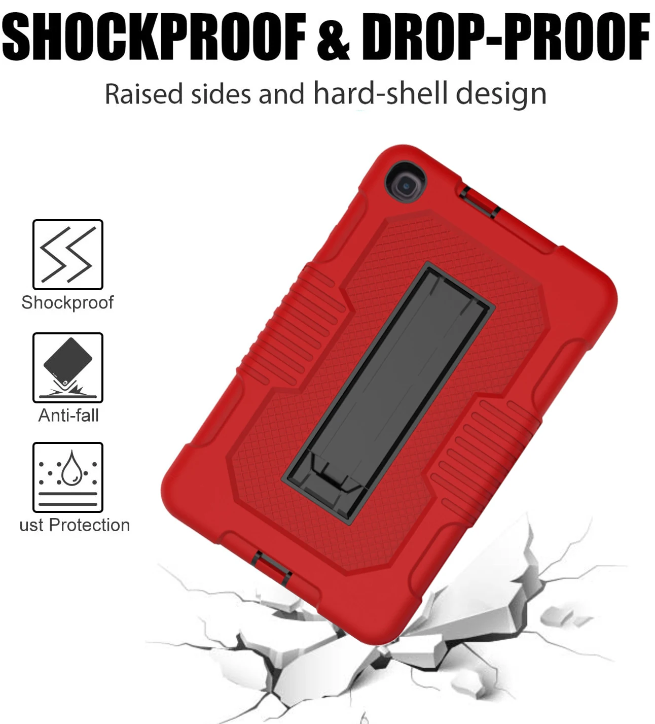 Kids Safe 3 in 1 Rubber Hard PC Tablet Case for Samsung Galaxy Tab A 8.4 inch 2020 SM-T307 T307U Shockproof Stand Cover Funda
Kids Safe 3 in 1 Rubber Hard PC Tablet Case for Samsung Galaxy Tab A 8.4 inch 2020 SM-T307 T307U Shockproof Stand Cover Funda