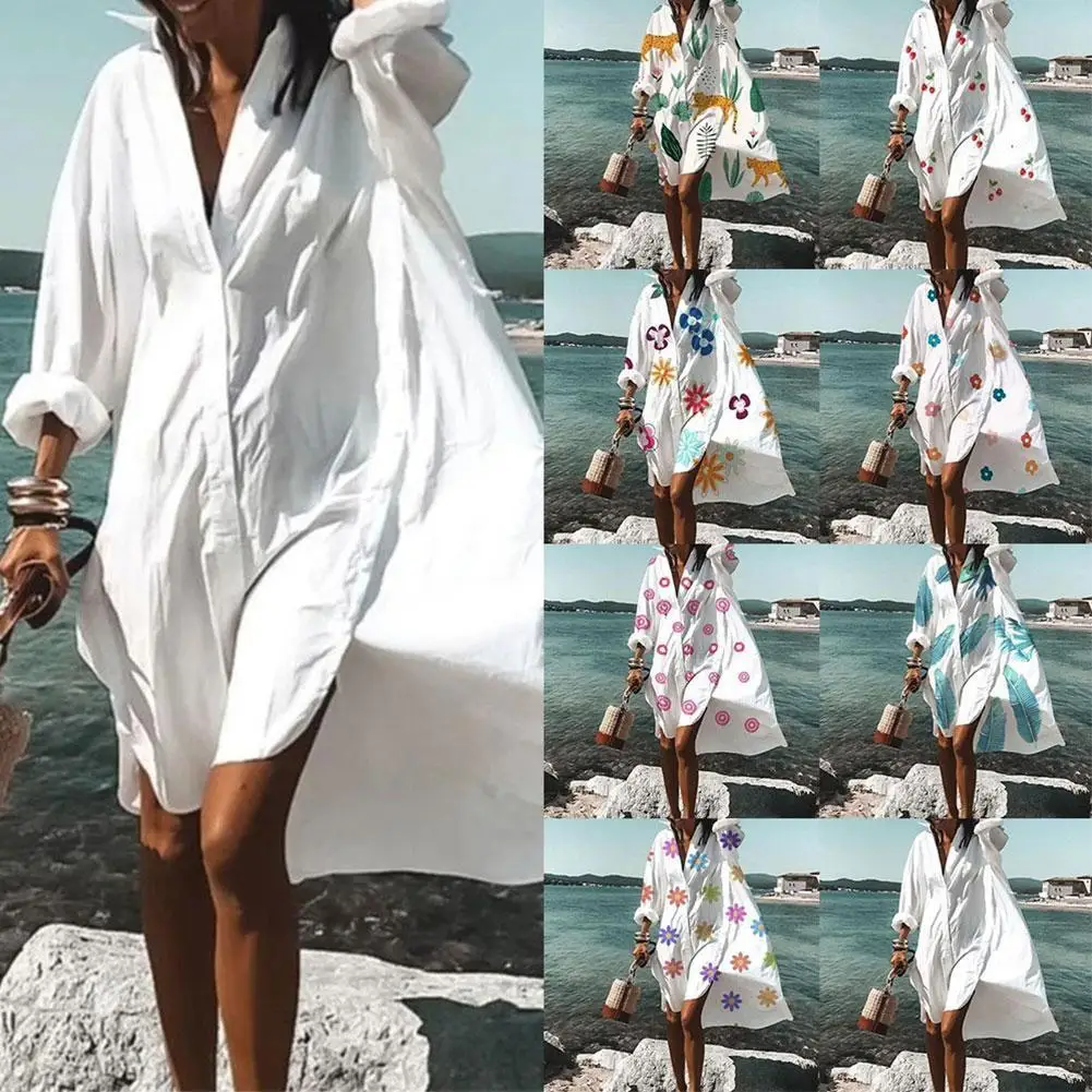 Casual Loose Beach Boho V Neck Floral Print Dress Casual Irregular Dress Dresses Summer Vestidos Sleeve Shirt Long Midi Spr S7Y4
Casual Loose Beach Boho V Neck Floral Print Dress Casual Irregular Dress Dresses Summer Vestidos Sleeve Shirt Long Midi Spr S7Y4