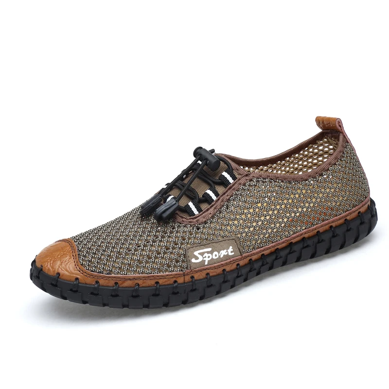 2020 New Men Shoes Handmade Outdoor Shoes Summer Male Casual Soft Breathable Mesh Lightweight Flat Wading Shoes Hiking Shoes
2020 New Men Shoes Handmade Outdoor Shoes Summer Male Casual Soft Breathable Mesh Lightweight Flat Wading Shoes Hiking Shoes